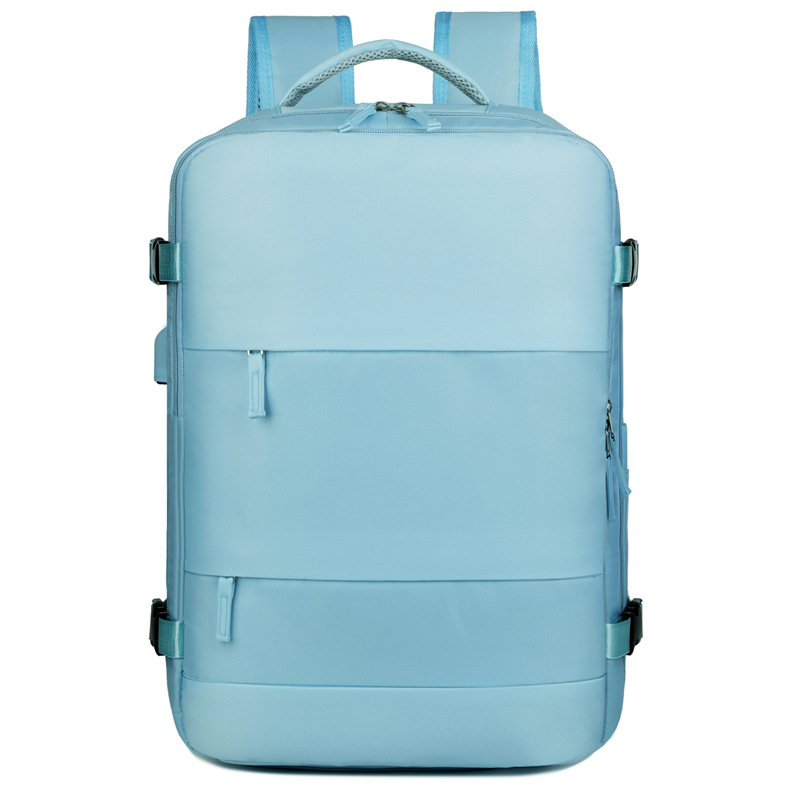 Nueva bolsa de computadora transfronteriza de Amazon, mochila de negocios de gran capacidad portátil de viaje simple de viaje a prueba de agua