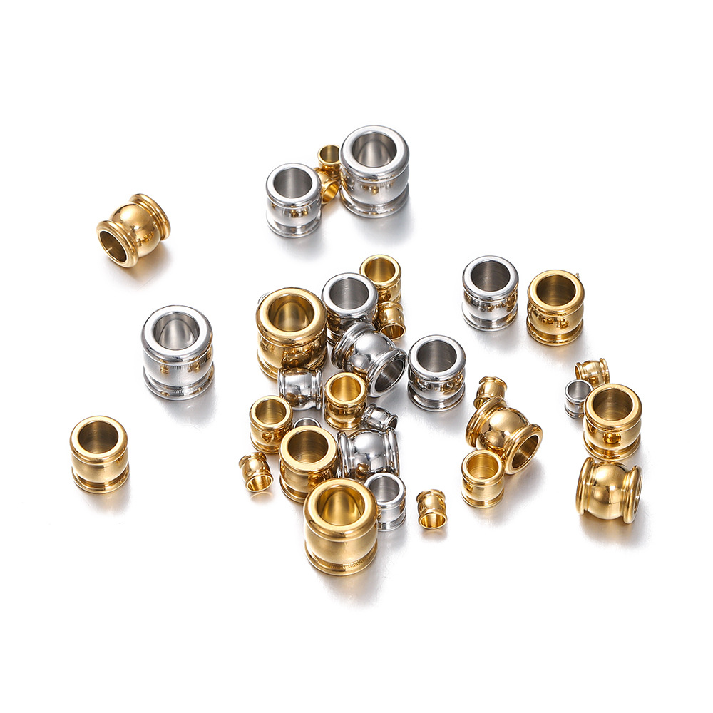 3g Weight Beads Jewelry Making Type DIY Jewelry Accessories Classification 10 PCS/Package Quantity 304 Stainless Steel Material Solid Color Pattern Plating Design Simple Style, Classic Style Style 10 PCS/Package 304 Stainless Steel Solid Color DIY Jewelry Accessories Beads 9