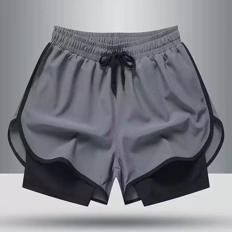 Спортивные шорты для зала, брюки, комплект для тренировки, защитное белье для баскетбола, американский стиль, для бега