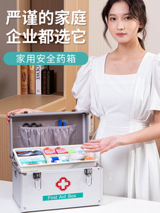 急救箱医药箱家用药物收纳盒工厂大容量药箱家庭装出诊箱小医疗箱-阿里巴巴