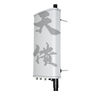 LTE1710-2170/2690MHz Quad Port Dual Polarized Base Station Plate FDD4G repeater antenna 15dBi