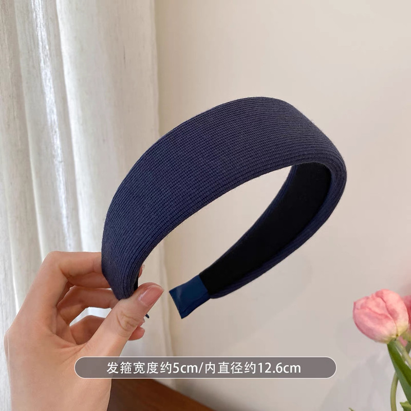店主自留 ins博主同款宽边发箍女2025新款高颅顶头箍日常外戴发饰|undefined