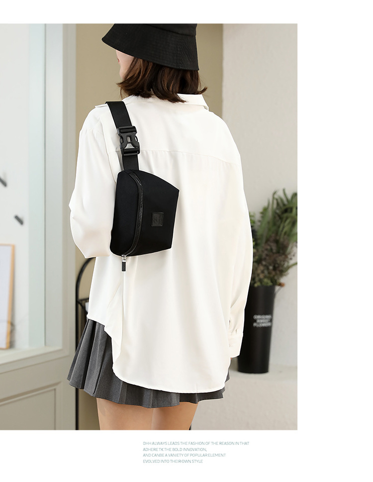 Brust für Frauen, Sommermode vielseitiger Rucksack, wasserdichtes Nylon minimalistisches Damen Street Trend Make-up, Taille_voghion.com