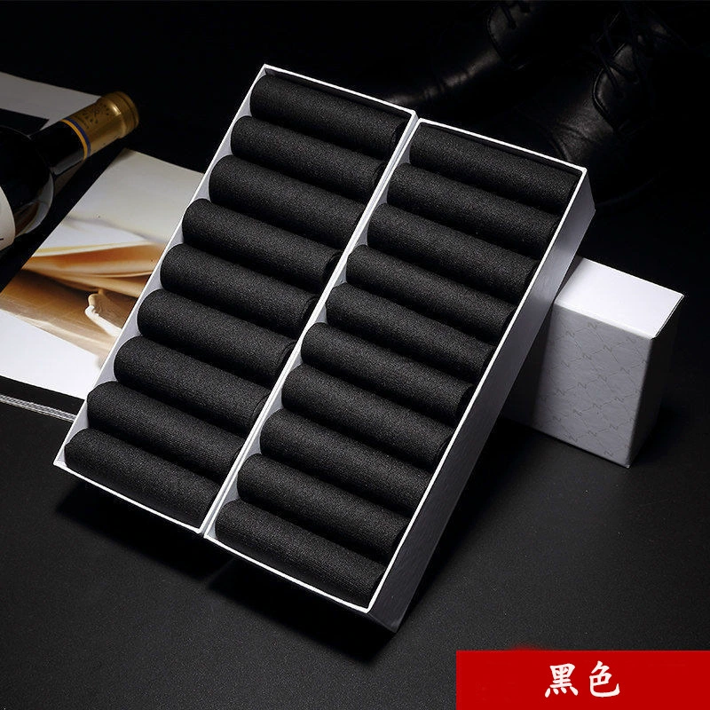 Мужские чулки тонкие летние дышащие ледяные шелковые носки против запаха пота