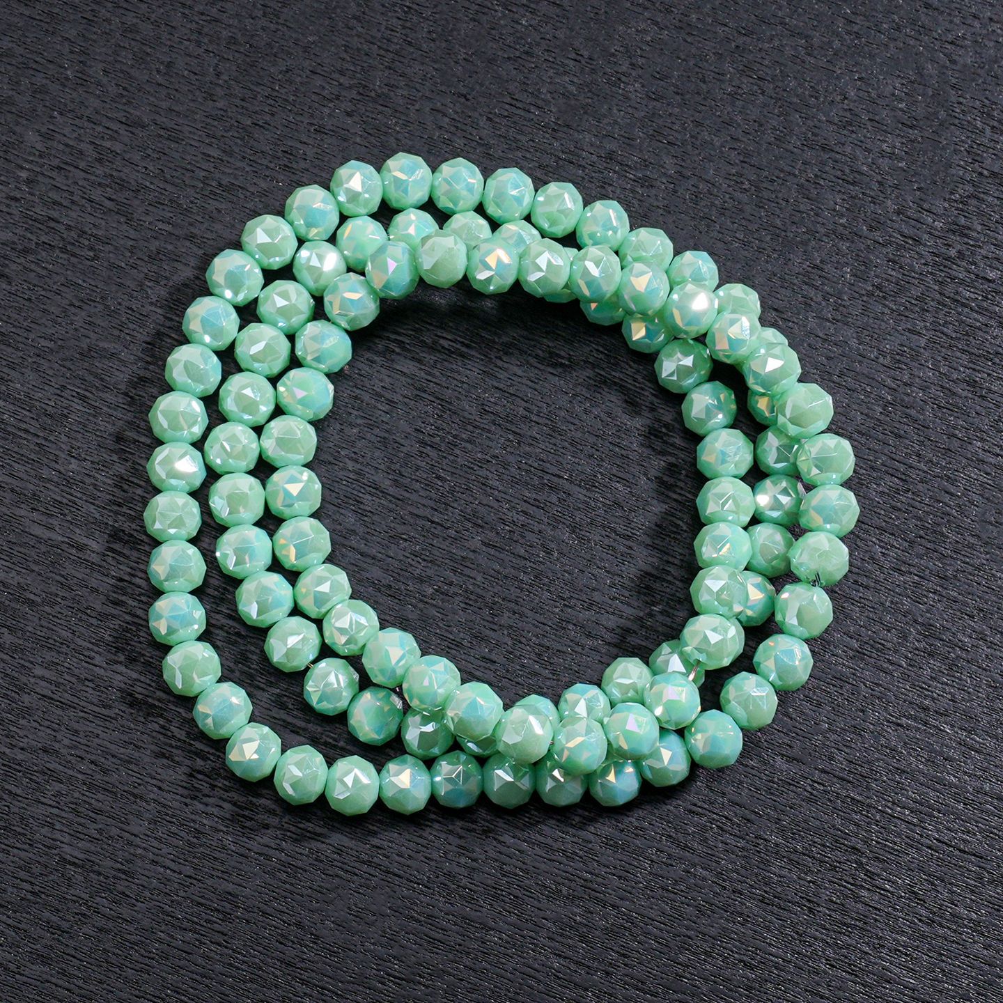 6mm cristal cuentas planas cristal cristal cuentas diy accesorios de joyería hechos a mano pulsera collar cadena de teléfono móvil material colgante