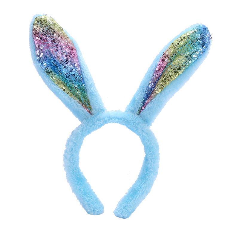 Diadema de orejas de conejo de peluche – para Pascua/fotos infantiles