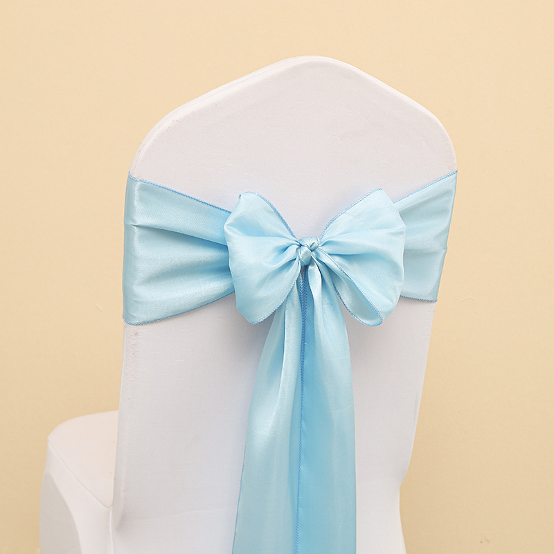 Rope de cuerda, respaldo de silla, lazo de flor, respaldo de silla, decoración de boda, banquete de boda, cinta de hotel, decoración de boda, funda de silla