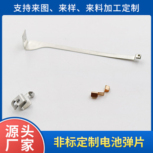 Non-Standard Battery Shrapnel Ear Cleaner Hardware Accessories Copper Parts Stainless Steel Phosphorus Copper Nickel-Plated Hardware Stamping Parts