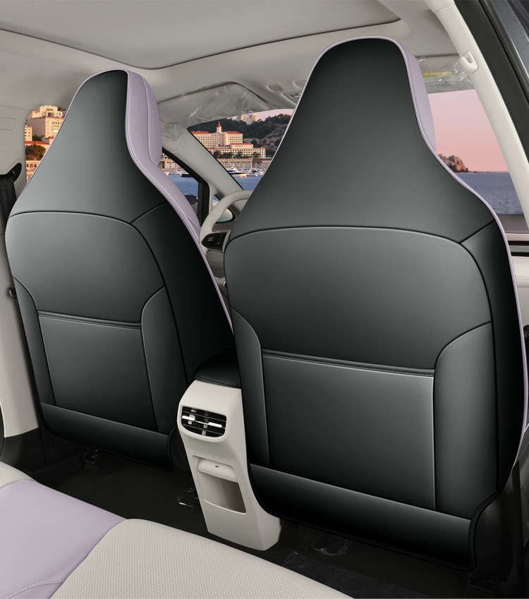 Suitable for 2026 Mg4 Car Seat Covers, Cartoon Leather Perforated Breathable Full Surround Four-Season Seat Cushion Covers
