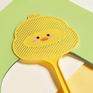 Household Cartoon Little Yellow Duck Mosquito Swatter for Killing Flies and Mosquitoes