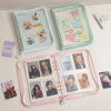 Brand photoalbum, small bag with zipper, storage system for elementary school students, card book, Korean style