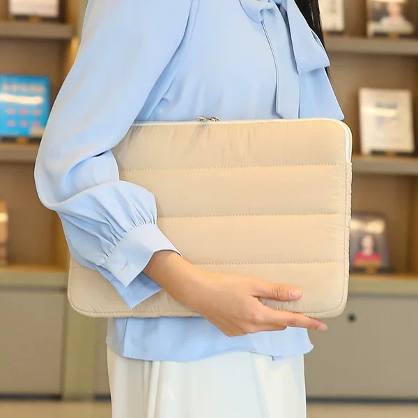 Fashionable New Casual Fresh and Fluffy Notebook Liner Bag Computer Storage Bag Tablet Protective Cover