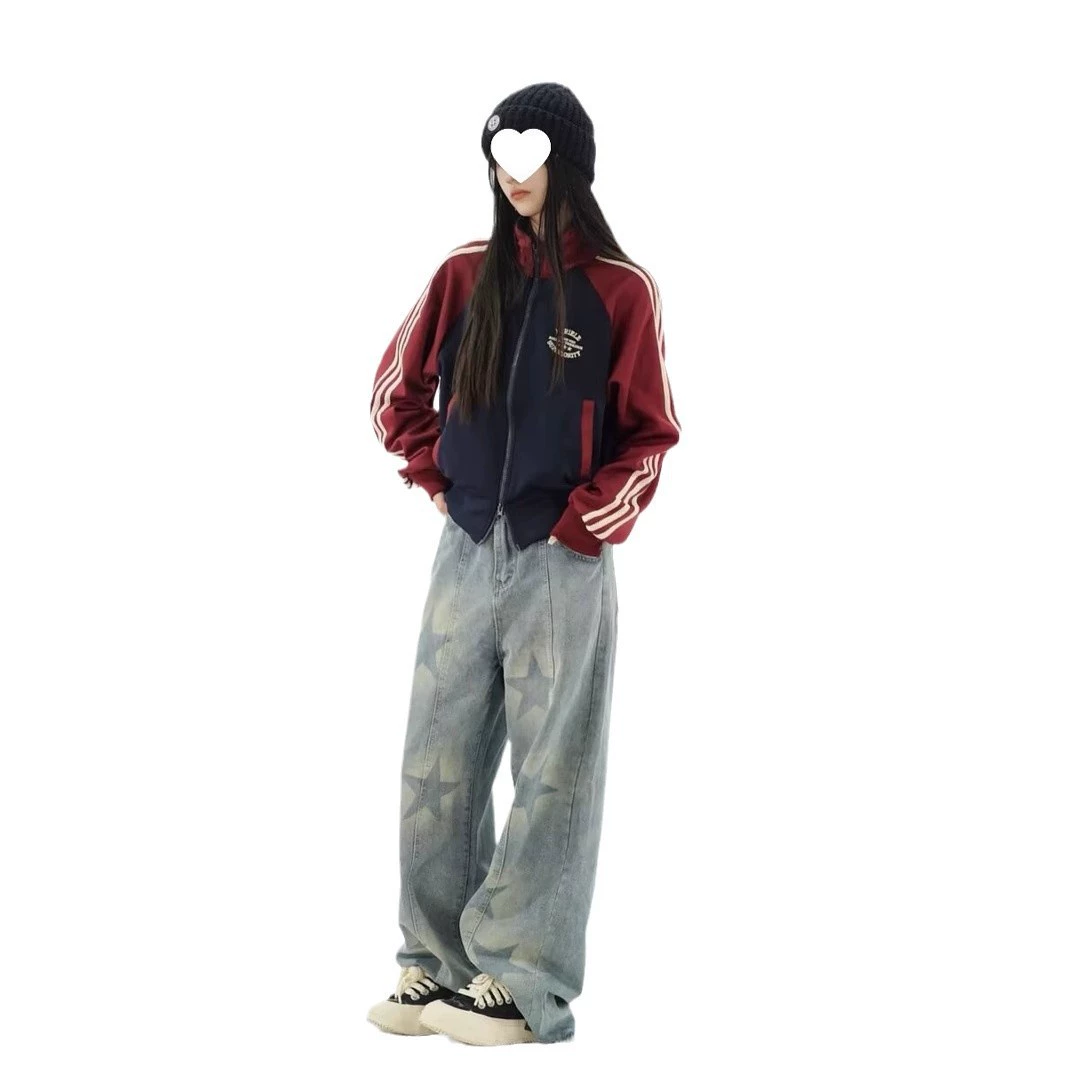 Осенний мужской бренд японской моды куртка, корейский стиль, oversize