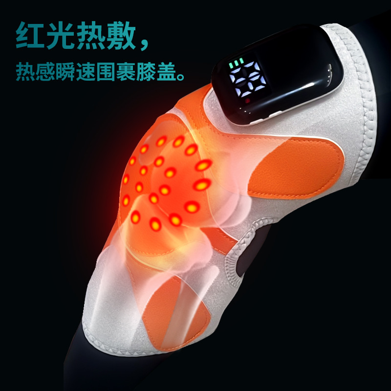 Rodilleras de calefacción eléctrica transfronterizas, masajeador de rodilla para ancianos, masaje de compresas calientes, calentamiento de articulaciones, masajeador de piernas frías antiguas