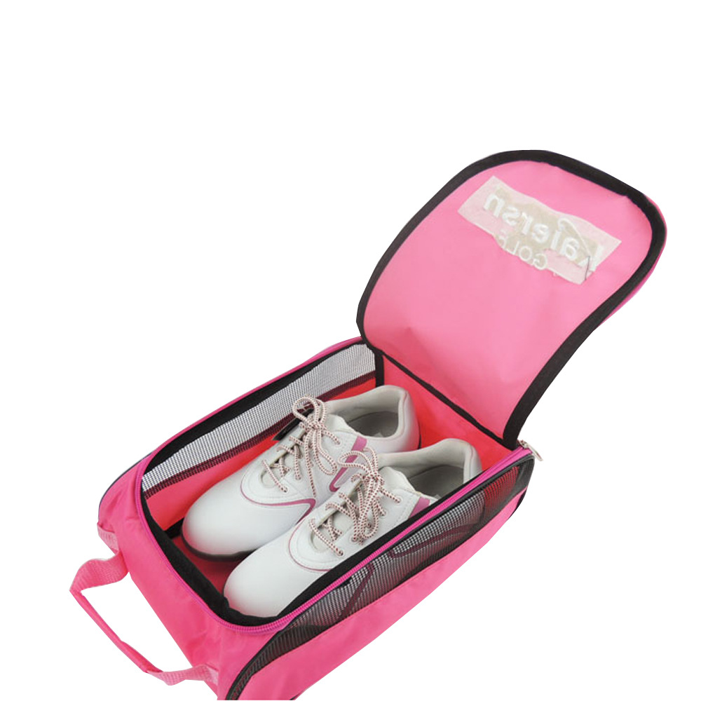 Bolsa de zapatos de golf para hombres y mujeres ligero impermeable bolso de moda bolsa de equipo de golf Portátil Bolsa de zapatos de golf transpirable