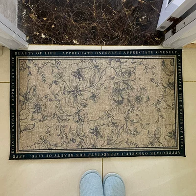Avtomobil döşəmə paspasları – Wear-resistant Washable Door Mat - flax-shears-autumn-5-4060cm