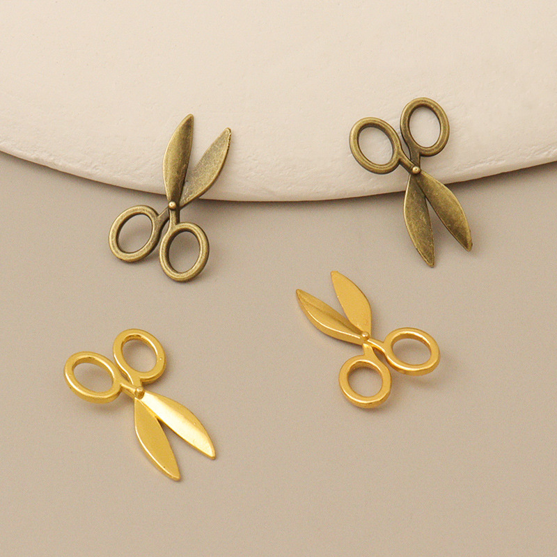 Doll House Mini Simulation Miniature Scissors Model Handmade DIY Scene Desktop Scissors Decoration Accessories