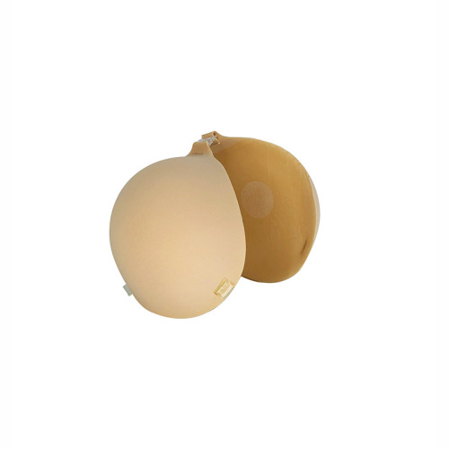 Cross-border round cup chest patch strapless invisible wedding dress special small chest thickening gathering T-shaped buckle breast patch underwear bra 