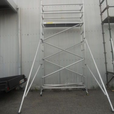 厂家直销脚手架 铝合金方便安装TUV CE SGS 证书三级架生产加工