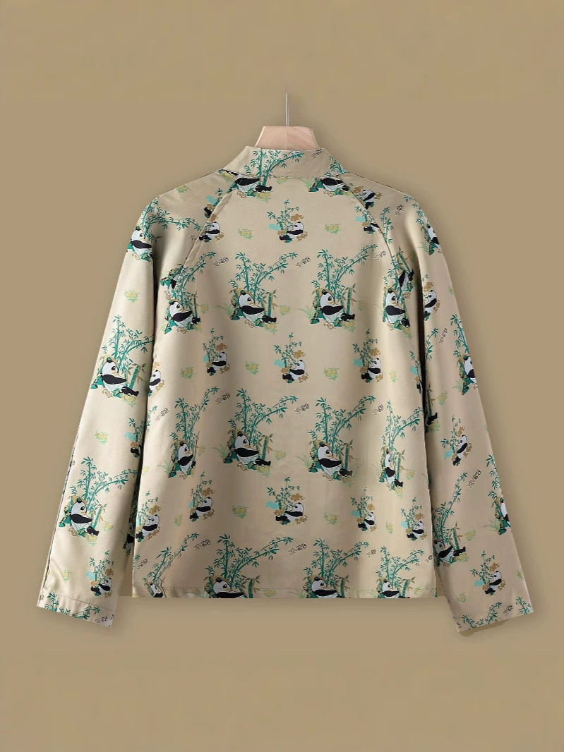 Double-sided jacket, elite cardigan, Chinese style