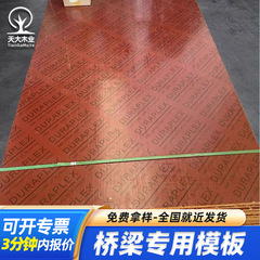メーカー卸売り建築テンプレート橋梁板竹ゴム板橋用板覇膜板合板竹板