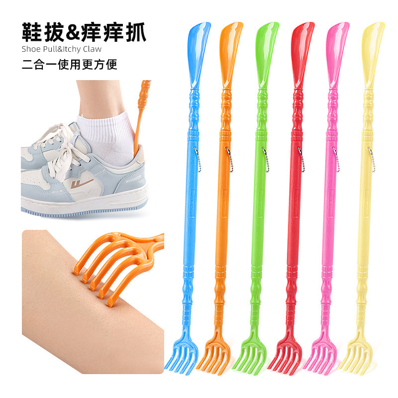 Plastic belt massage claw shoes drawing creative dual -use massage…