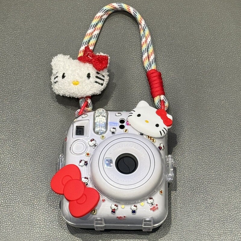 Mini12 Transparent Case Instax Crystal Hard Shell Camera Protective Case Chain Mini12 Transparent Case Instax Crystal Hard Shell Camera Protective Case Chain