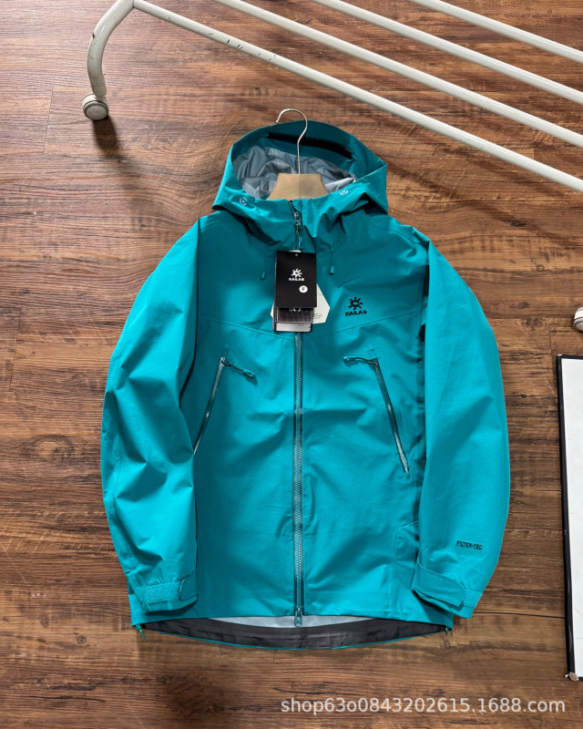 原厂高品质KAI@凯乐博格达户外登山轻量防风防水男女款冲锋衣外套|undefined