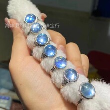 ��Ȼ���{���A�ν�ָ�����Ƕ��ָs925�yŮ������ɫ�G���w�Ƀ�