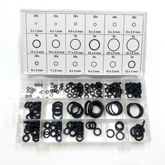 NBR O-ring repair box 225PCS boxed black NBR O-ring gasket combination