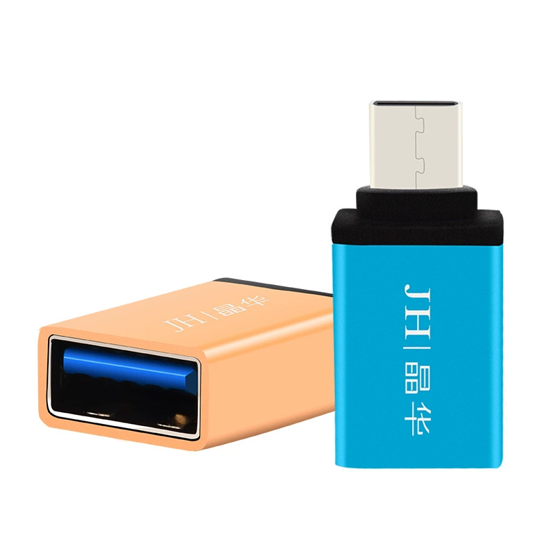 Кристаллический Type-C адаптер OTG, адаптер для смартфона, внешний USB-диск конвертер Type-C мобильного телефона, преобразование USB