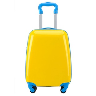 Wholesale children's trolley case custom gift primary school student luggage cartoon universal wheel boarding case 18 inch suitcase