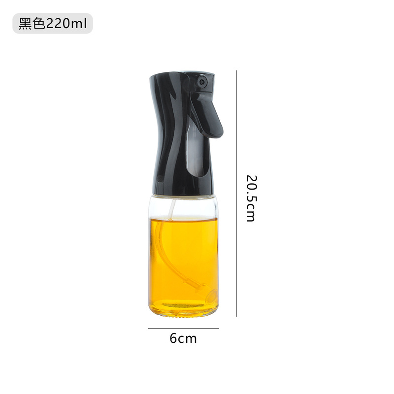 キッチンガラス噴射瓶キッチン家庭用空気揚げ鍋高圧霧化食用油オリーブ油噴霧噴射ポット|undefined