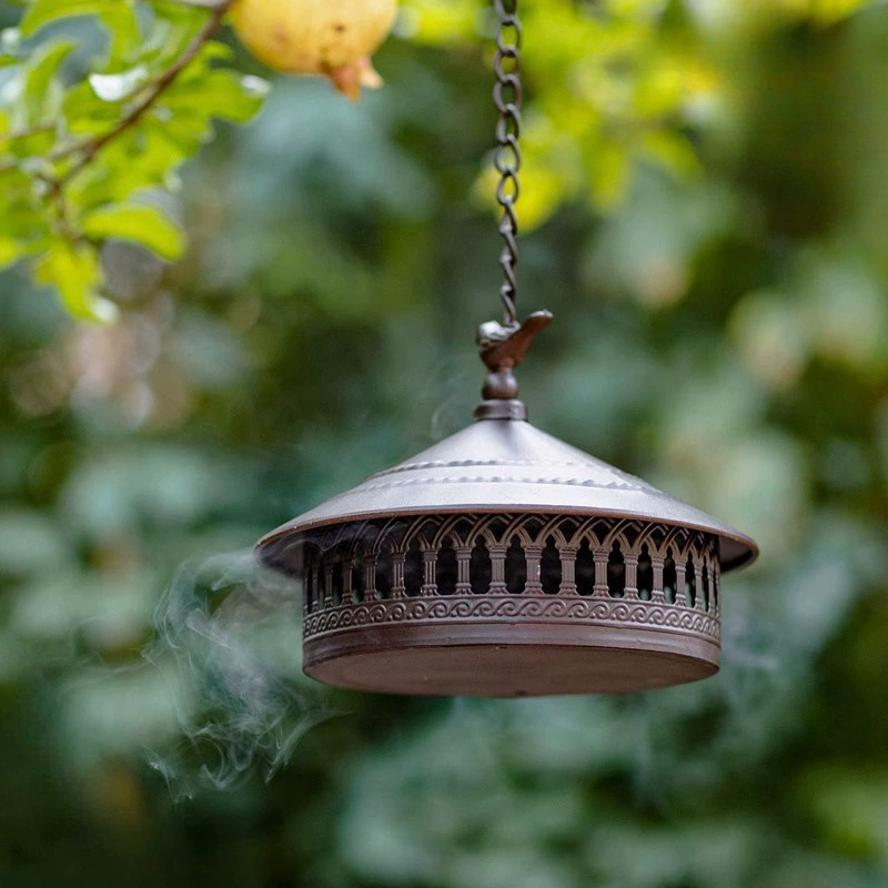 Уличный репеллент от комаров в стиле кемпинга, ветрозащитный барбекю, рыбалка, подвесной репеллент от комаров, курильная печь, ветрозащитный держатель от комаров с крышкой, производитель