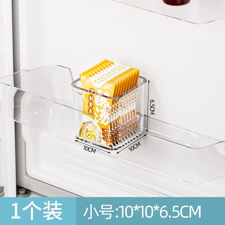 冰箱侧门收纳盒厨房整理盒子内侧专用果蔬鸡蛋食品级置物架储存盒|undefined