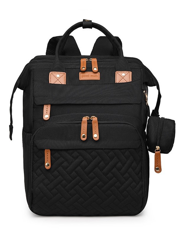 Bolso multifunción para mamá bebé portátil 2025 nuevo hombro de gran capacidad bolsa de cama para madre y bebé a prueba de insectos con sombra ligera