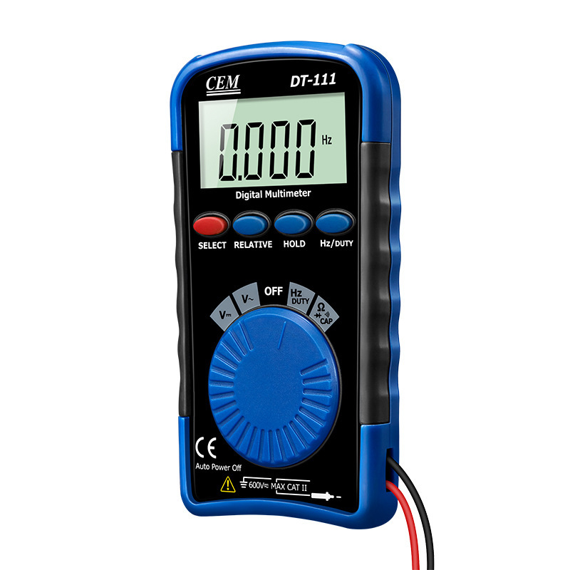 CEM华盛昌DT-111便携式万用表自动量程迷你型数字万用表数显