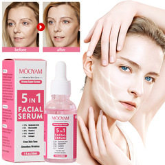 5 in 1 face serumコンパクト補水ヒアルロン酸ニコチン酸アミド精華原液5合1顔面精華液