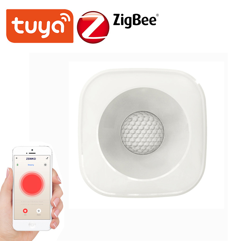 Doodle Smart WiFi/ZigBee Human Infrared Sensor Infrared Detector Wireless PIR Smart Home