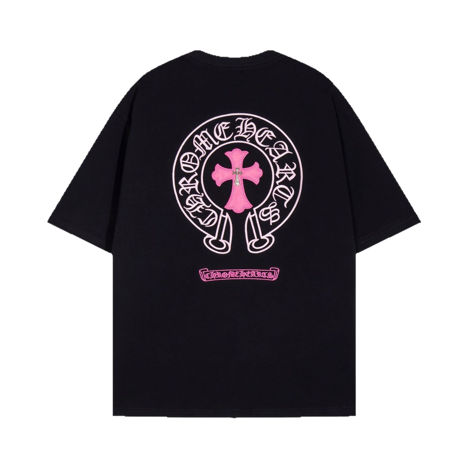 Chrome Heart 24 nuevo Crocodile de verano de moda europea y americana camiseta de manga corta para hombres y mujeres