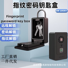 スマート Bluetooth ロック指紋パスワードキーボックス携帯電話ボタンアパート B&B キーロックパスワードキーボックス