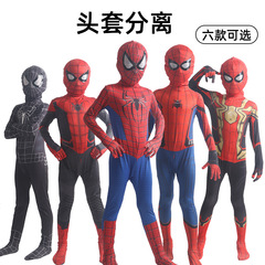スパイダーマンのレオタード遠征大人コスプレアニメ衣装ハロウィーン子供マイルズ連体服