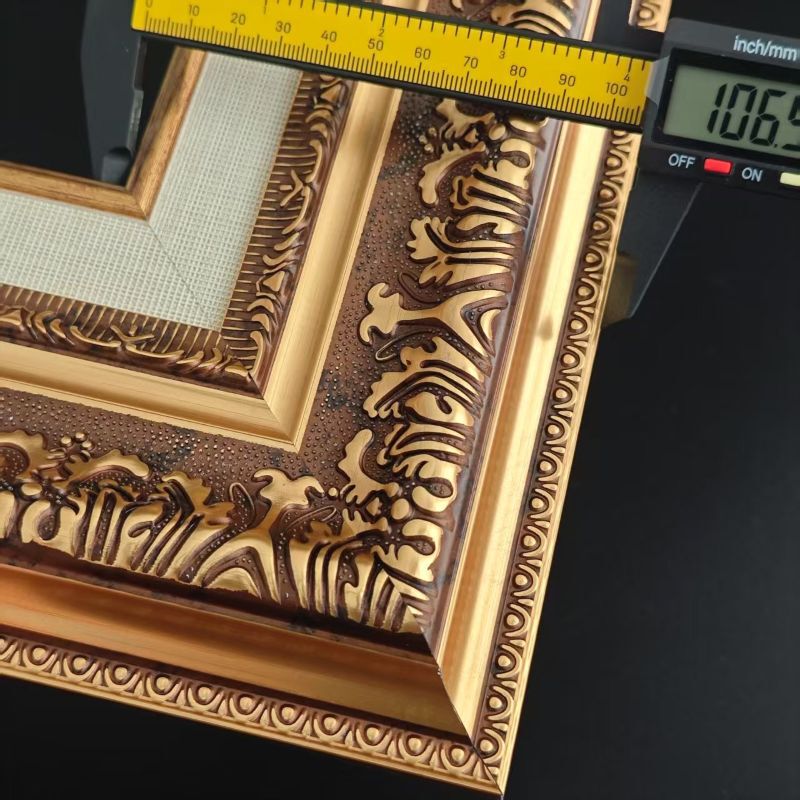 Retro Oil Painting Frame, Any Large Size Acrylic Digital Oil Painting Frame, Framed with Lining, Wall Hanging Decoration, Others