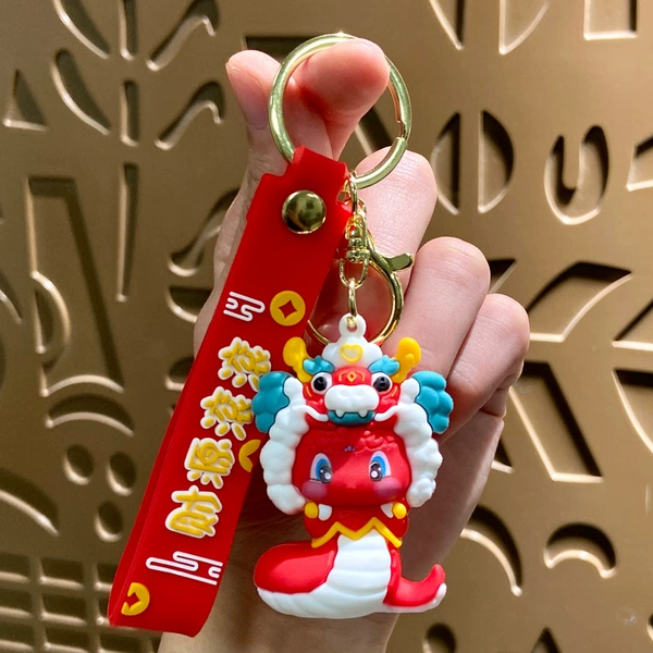 Red keychain, for luck