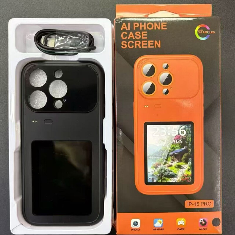 Cross-Border Ai Phone Case Tf32 Pro Screen Projection DIY Wallpaper Suitable for Apple Phones Iphone13/14/15Pro