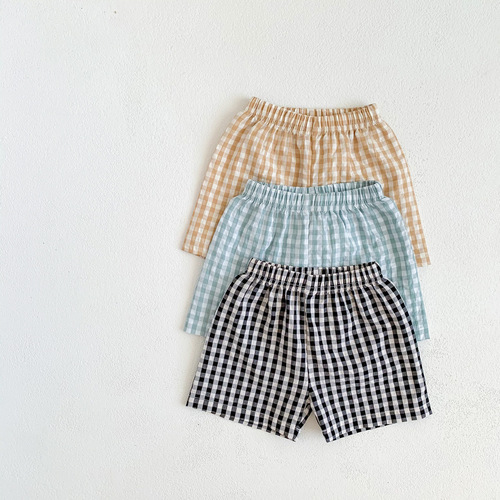 Children's Summer Outfit Set  New Trendy Casual Baby Sleeveless Top and Striped Pants Two-Piece Set