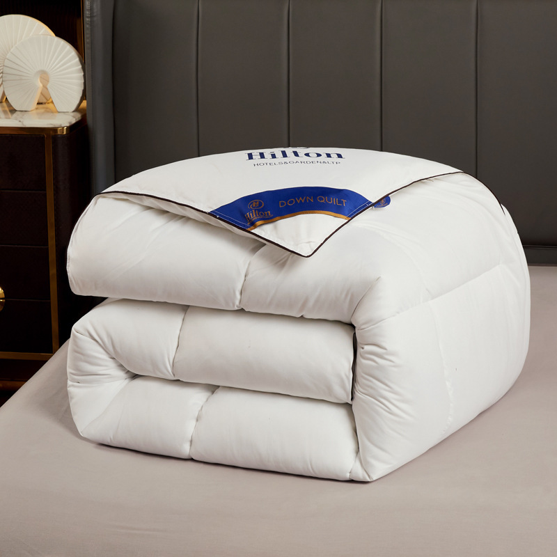 工場直販 ヒルトン級ホテル羽毛布団 春秋用布団 ホテル仕様グースダウン布団 中綿団体購入 ギフト布団