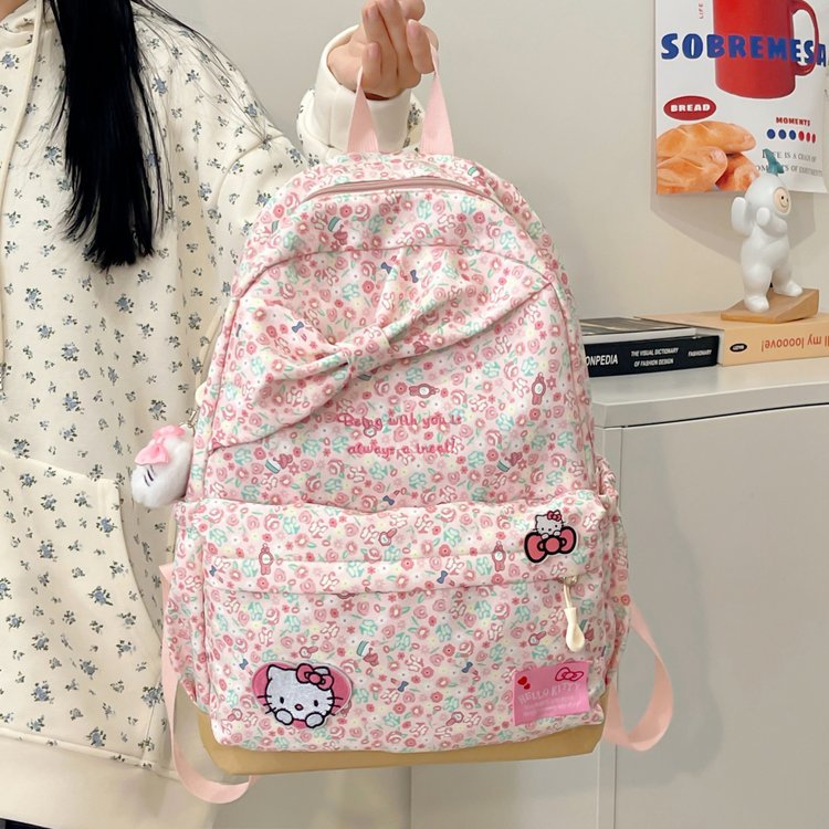 Capacious backpack