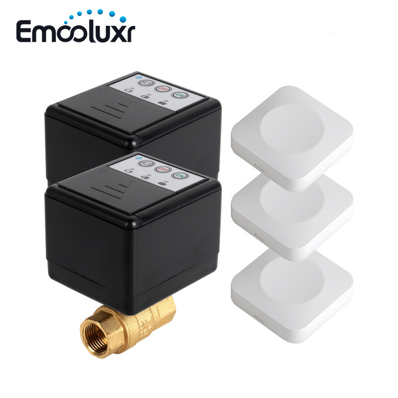 Wireless Water Leakage Automatic Shut-Off Device, Waterproof, Battery-Powered, No Wiring Required, a Must-Have for Shops and Warehouses Wireless Water Leakage Automatic Shut-Off Device, Waterproof, Battery-Powered, No Wiring Required, a Must-Have for Shops and Warehouses