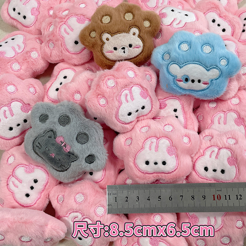 Accesorios DIY de Peluche en Forma de Garra de Gato de Tela Decorativo para Ropa y Gorros image 4